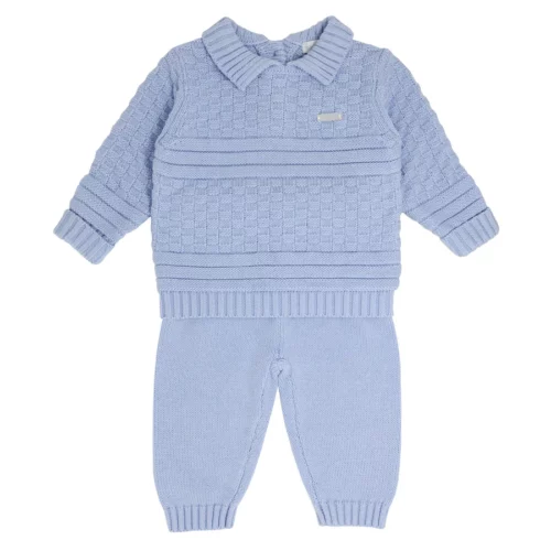 boys blue knitted 2 Blues baby boys gebreid