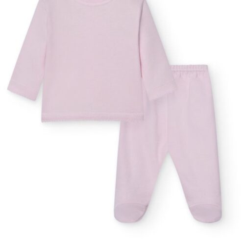 5112ROZE New born setje Babidu in diverse kleurtjes