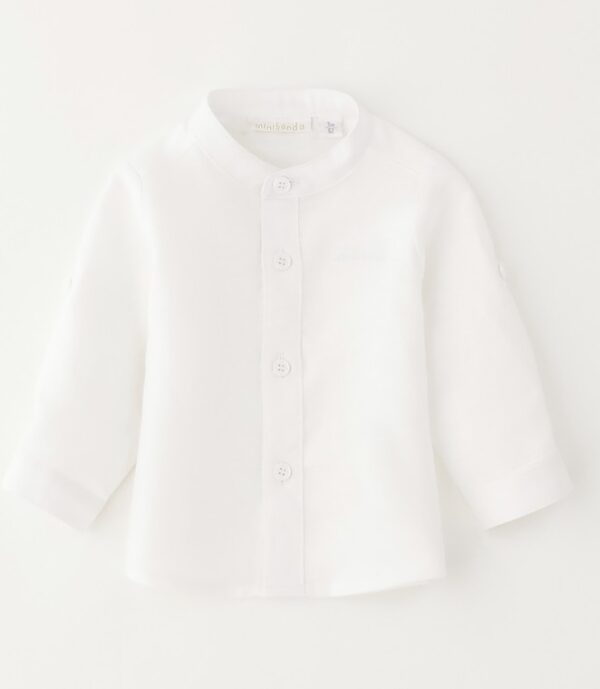 Stoer linnen bloesje boys       9M t/m 24M