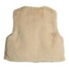 Gymp giletje fluffy met strik