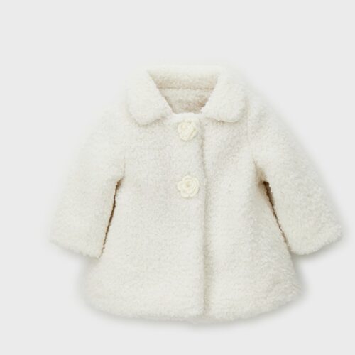 Winterjas beige/roomwit