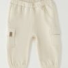 Joggingspakje creme 2 delig