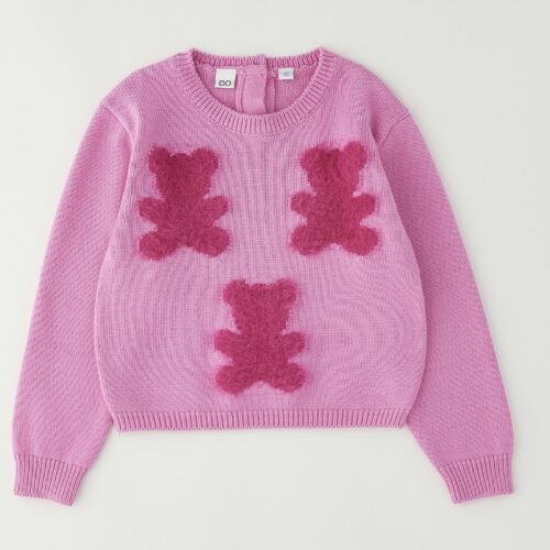 Roze Trui met hartjes Sarabanda