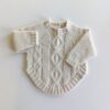 Poncho truitje beige Babby