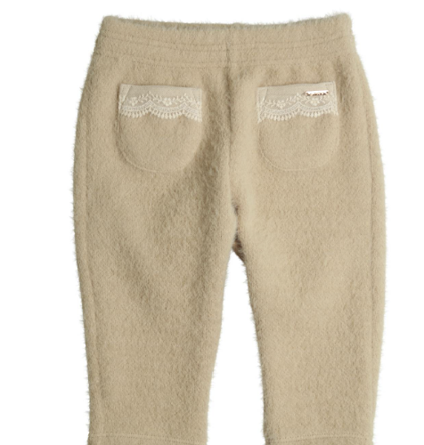GYMP beige broekje met kant