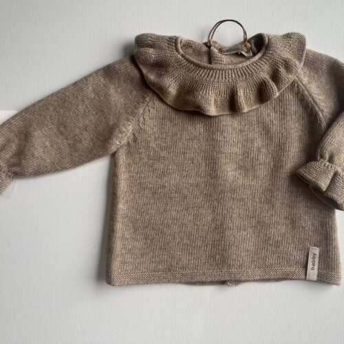 Truitje Taupe/zand roezel Babby
